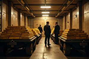 Gold heimholen: Warum Staaten den USA misstrauen | Symbolbild KI-generiert © 2026 EMH AG JS by Flux