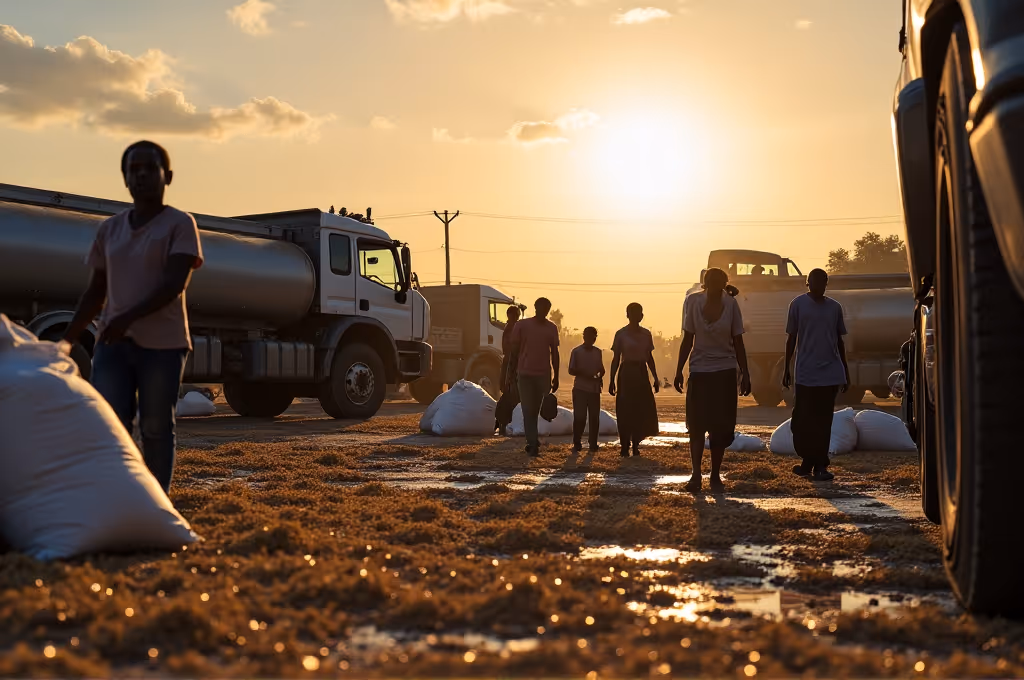 Afrika: Nahostkrieg treibt Preise und Hungergefahr | Symbolbild KI-generiert © 2026 EMH AG JS by Flux